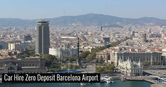 Car Hire Zero Deposit Barcelona Airport