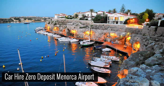 Car Hire Zero Deposit Menorca Airport